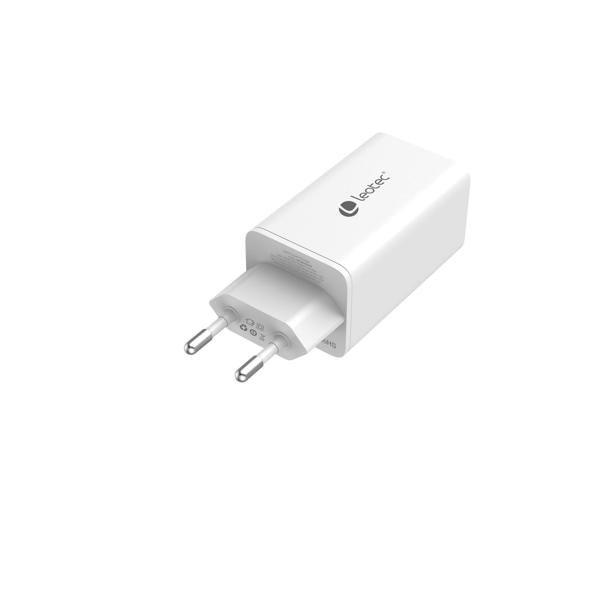 Cargador De Pared Leotec Lecsph65w3w 2xusb Tipo-C 1xusb 65w