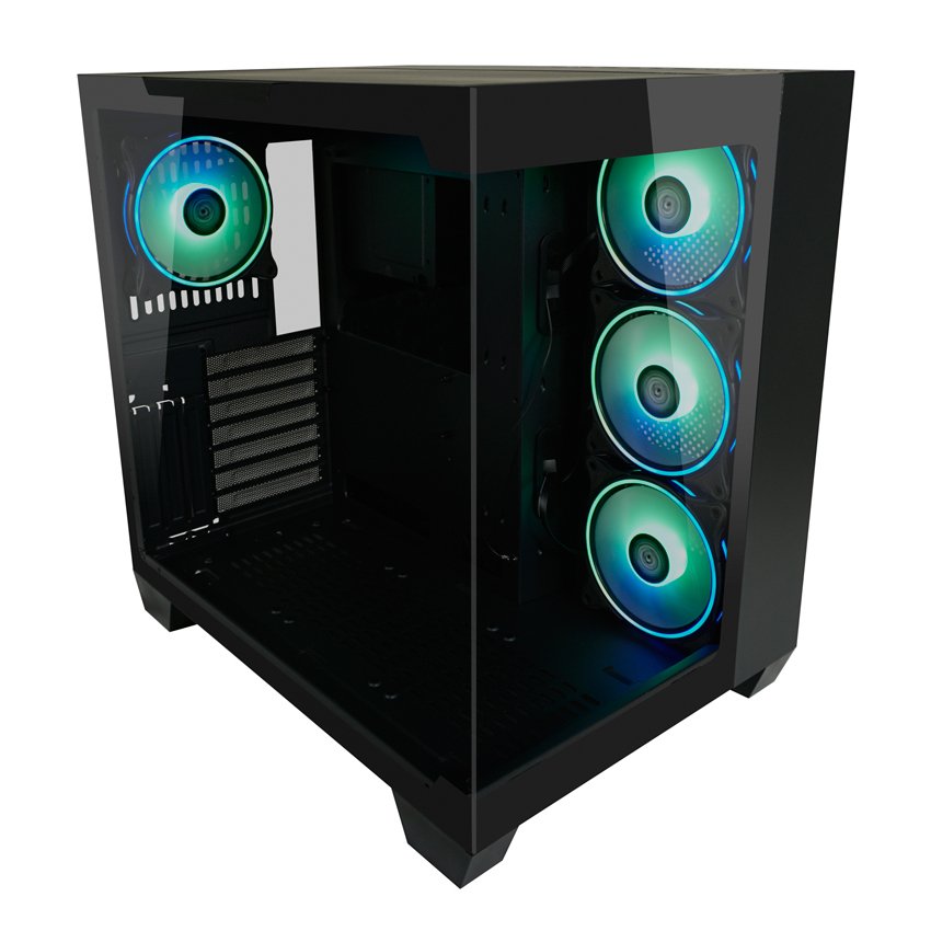 EAN 4262443280135 - LC-Power 809B Midi Tower Negro imagen 12