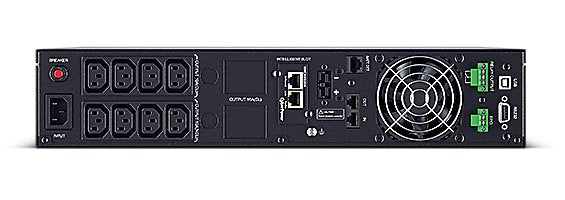 Cyberpower Usv, Ols Tower/19\"-Serie, 1500va/1350w, 2he, On-Line, Lcd, Usb/Rs232, Incl.Snmp Karte Rmcard205