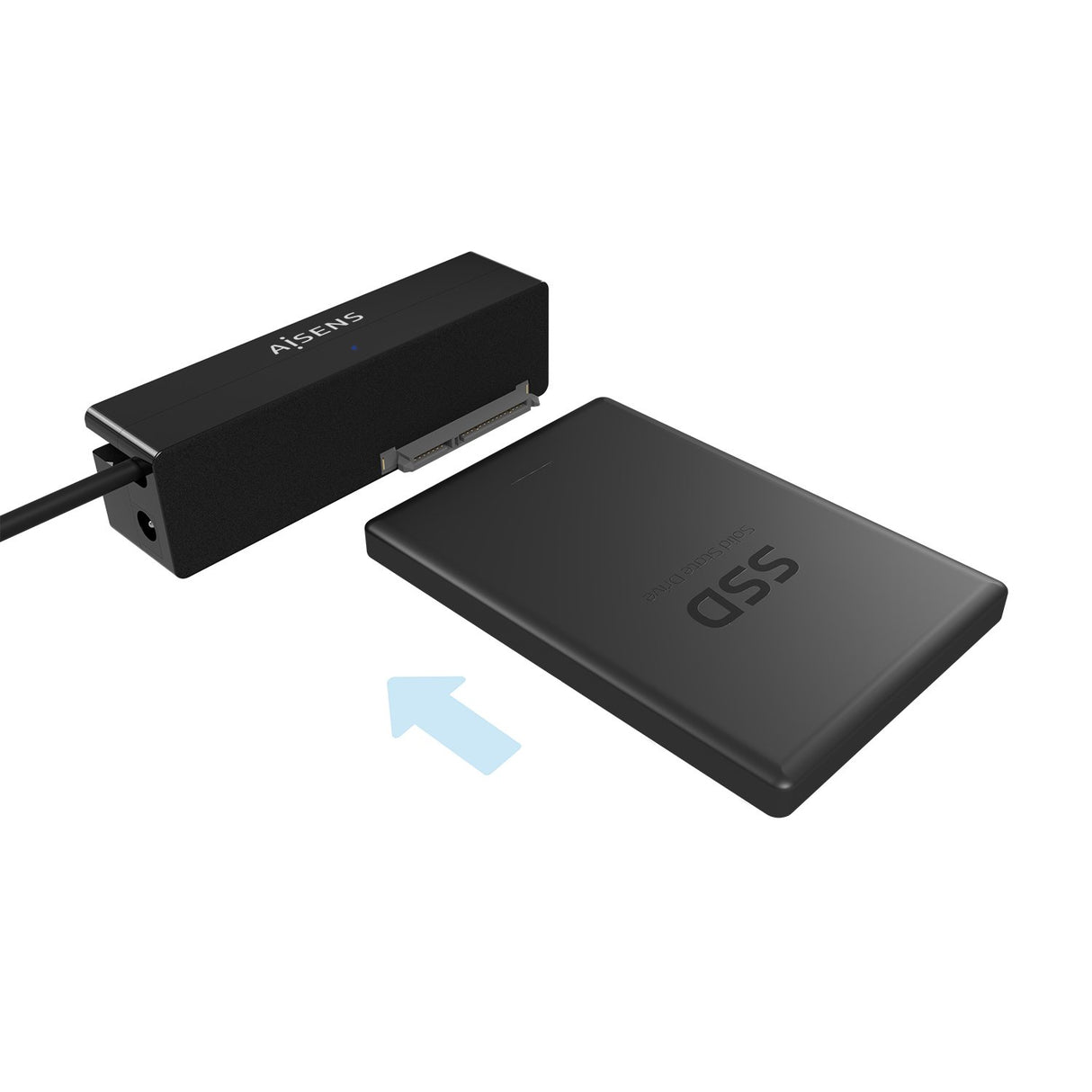 EAN 8436574707632 - AISENS ASE-35C02B caja para disco duro externo Carcasa de disco duro/SSD 2.5/3.5" imagen 3