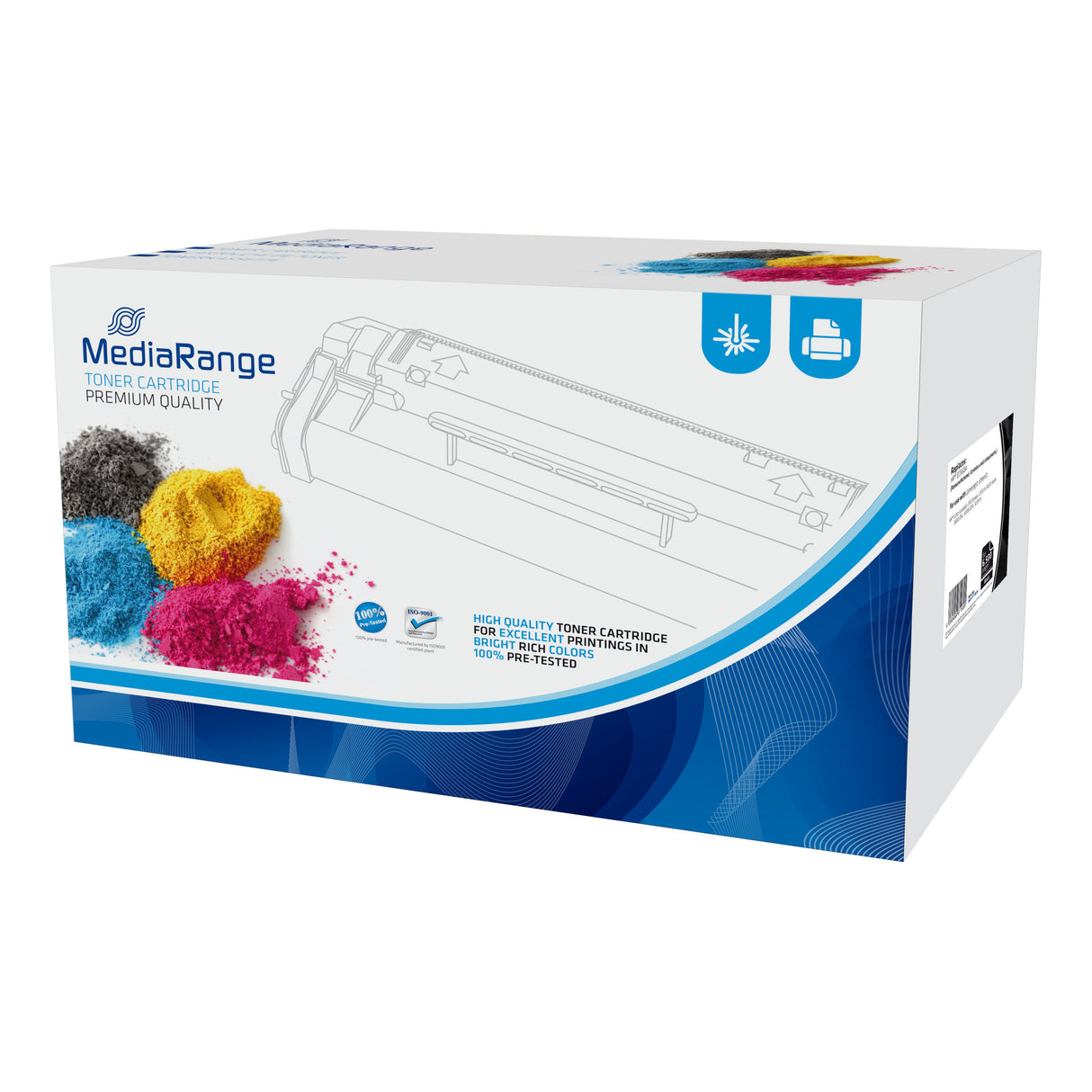 EAN 4260459611691 - MediaRange MRHPT7560A cartucho de tóner 1 pieza(s) Negro imagen 1
