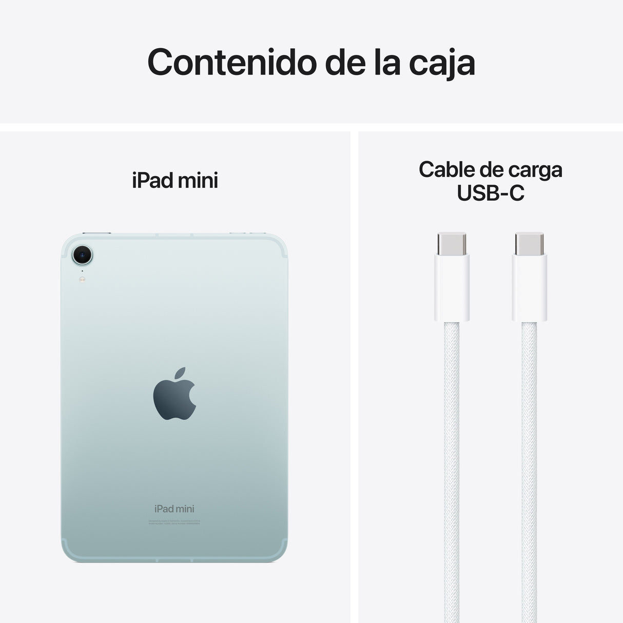 EAN 0195949757587 - Apple iPad mini 7th gen 5G TD-LTE & FDD-LTE 512 GB 21,1 cm (8.3") Wi-Fi 6E (802.11ax) iPadOS 18 Azul imagen 10