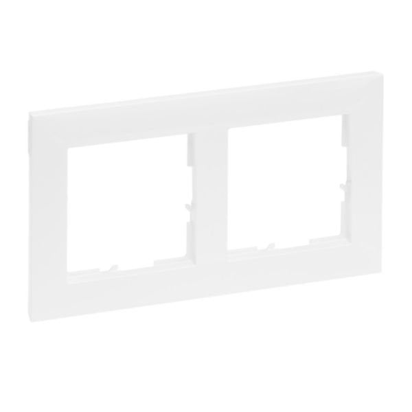 Legrand 765172 Seano 2-Fach Rahmen In Der Farbausfhrung Ultrawei