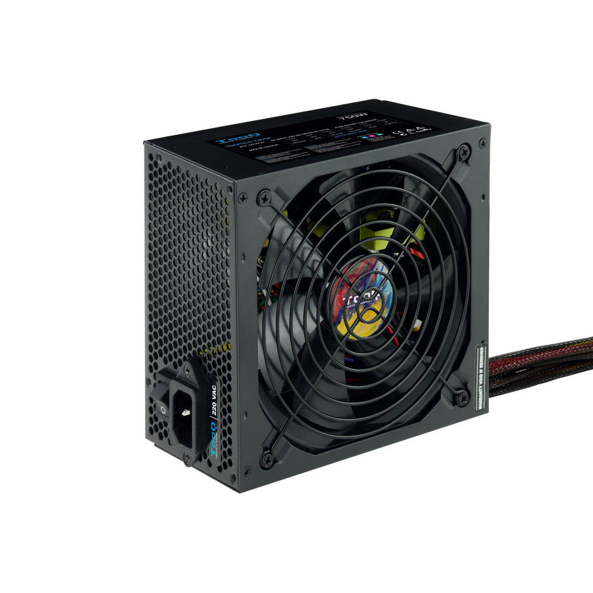 EAN 8433281010314 - TooQ TQAPOLO-750SP unidad de fuente de alimentación 750 W 20+4 pin ATX ATX Negro imagen 1