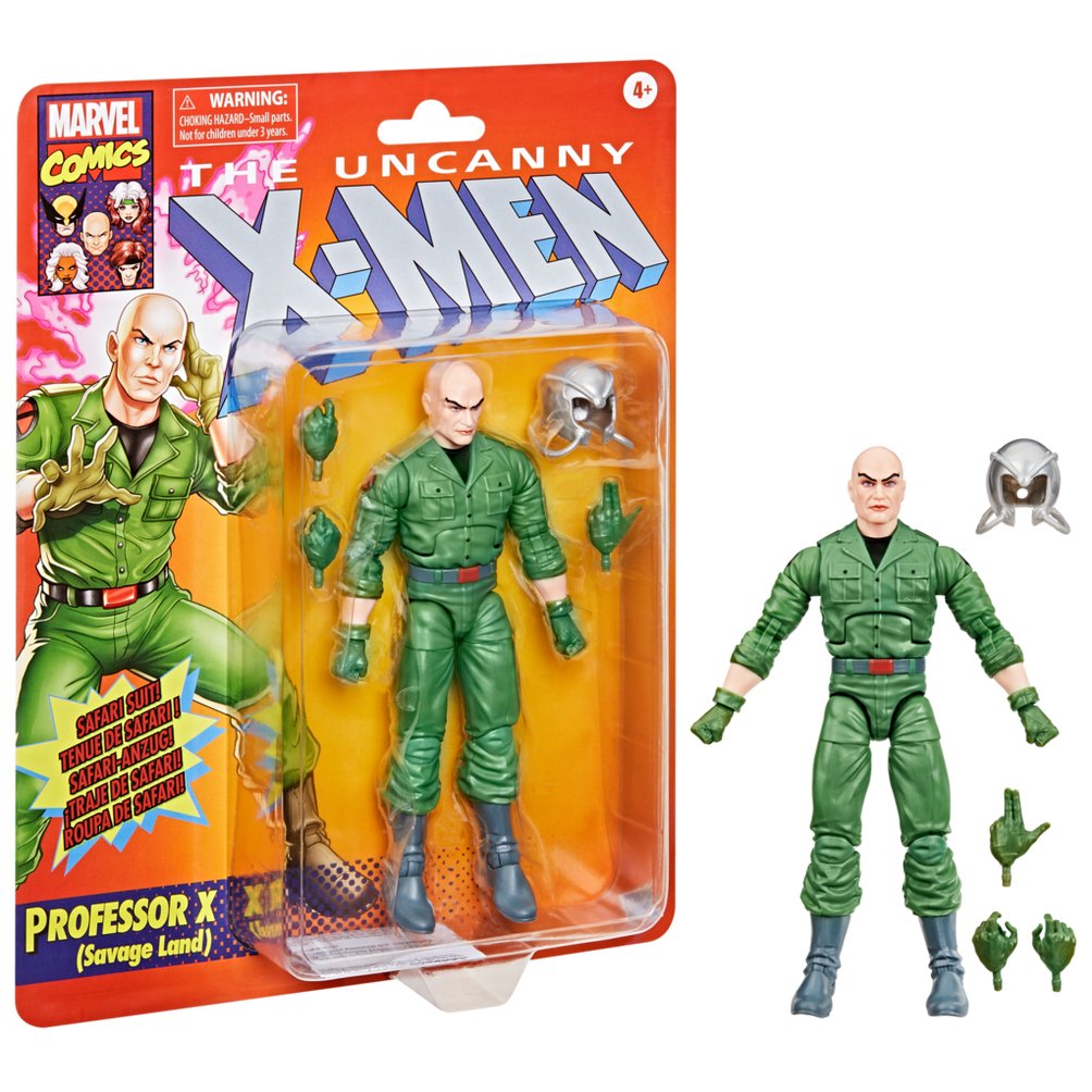 Figura Hasbro Marvel Legend Series X Men Proffesor X Savage Land