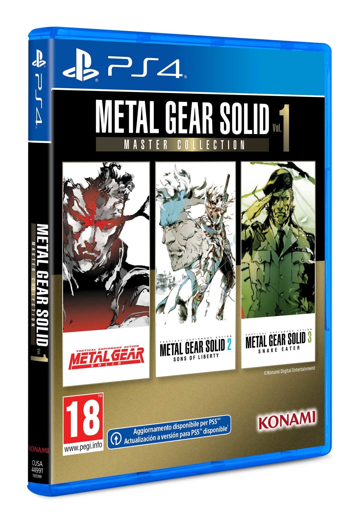 Juego Metal Gear Solid: Master Colct. V1 Playstation 4