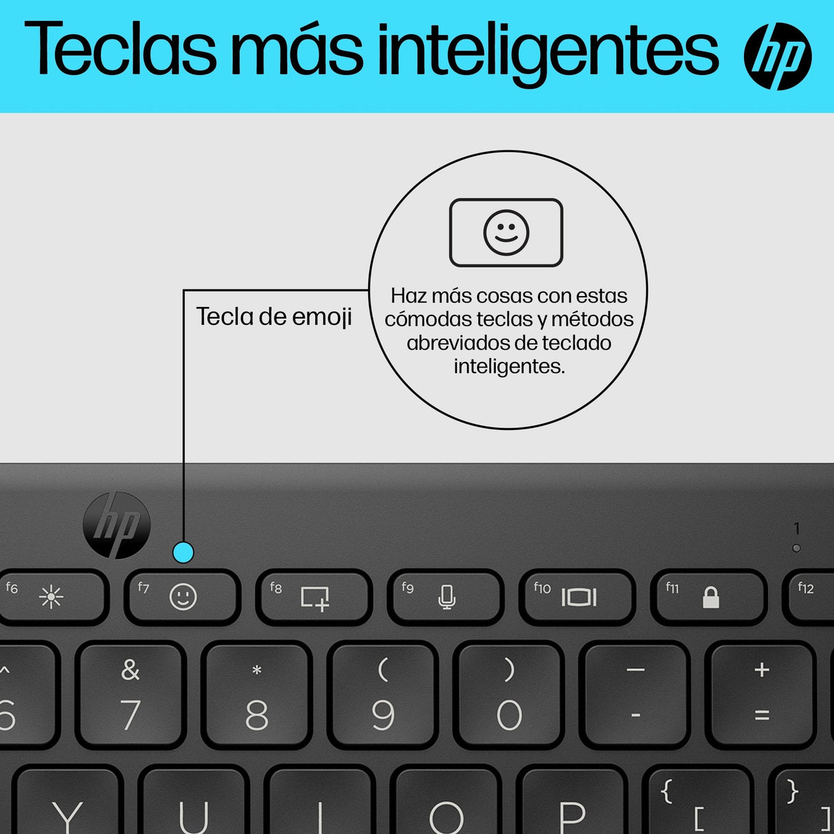 Hp 692s8aa#Abd, Teclado Negro