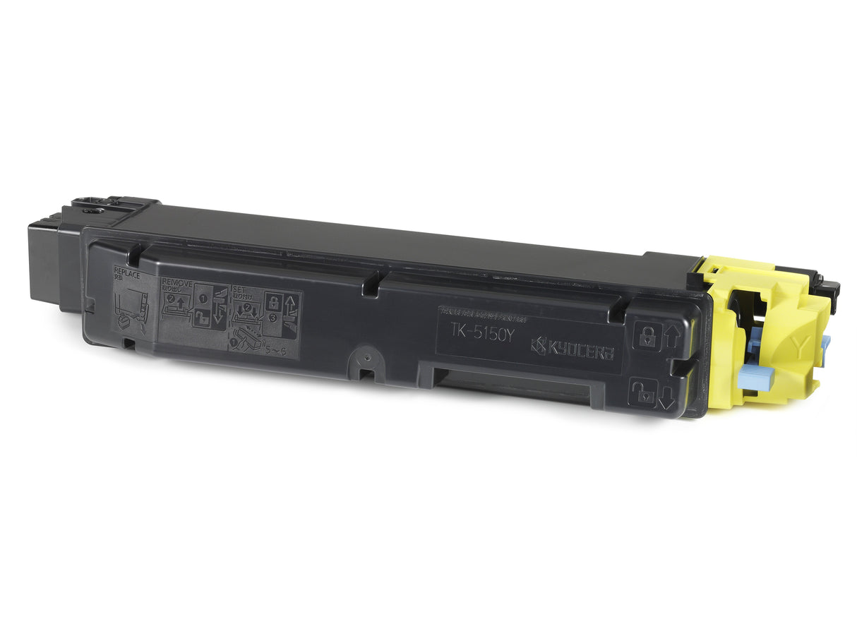 Toner Original Kyocera Tk 5150y,Amarillo,Kit De Toner,Para Ecosys M6035cidn, M6035cidn/Kl3, M6535cidn, M6535cidn/Kl3, P6035cdn, P6035cdn/Kl3