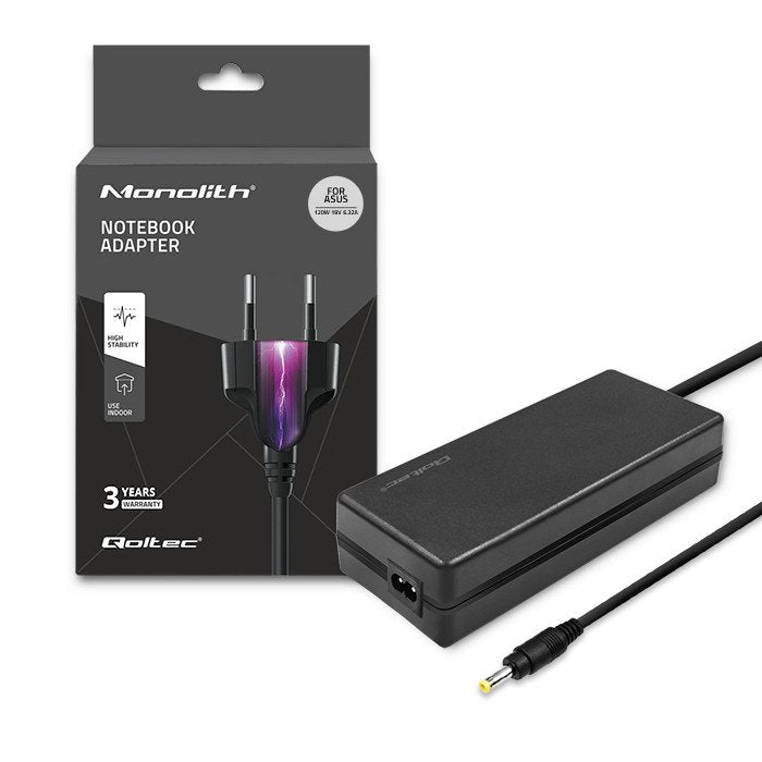 EAN 5901878510378 - Qoltec 51037 adaptador e inversor de corriente Interior 120 W Negro imagen 5