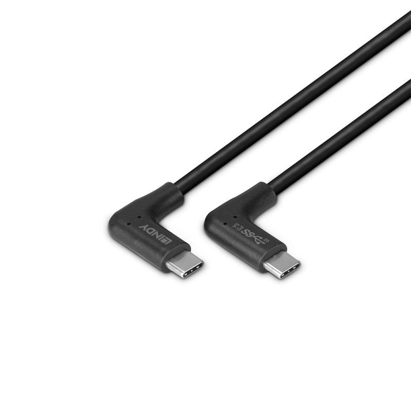 EAN 4002888320238 - Lindy 32023 cable USB USB 3.2 Gen 2 (3.1 Gen 2) 1 m USB C Negro imagen 2