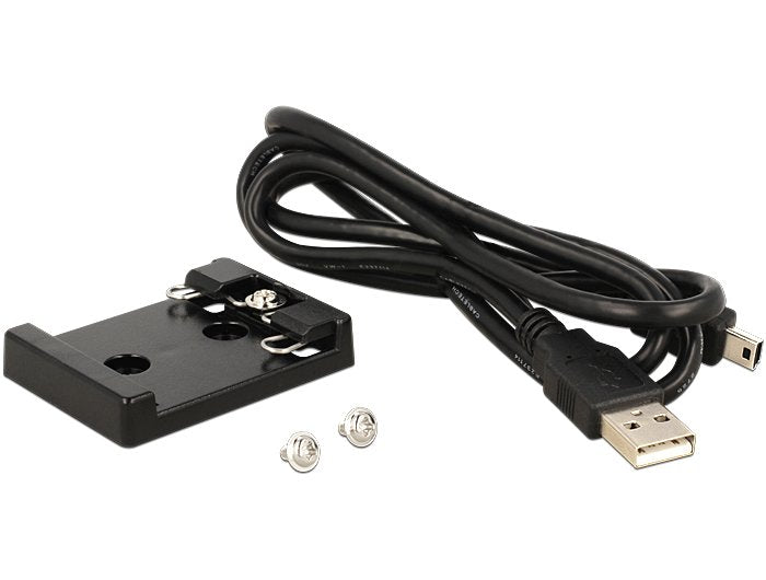 EAN 4043619625024 - DeLOCK 62502 cambiador de género para cable RS-232 Mini USB 2.0 B Negro imagen 3