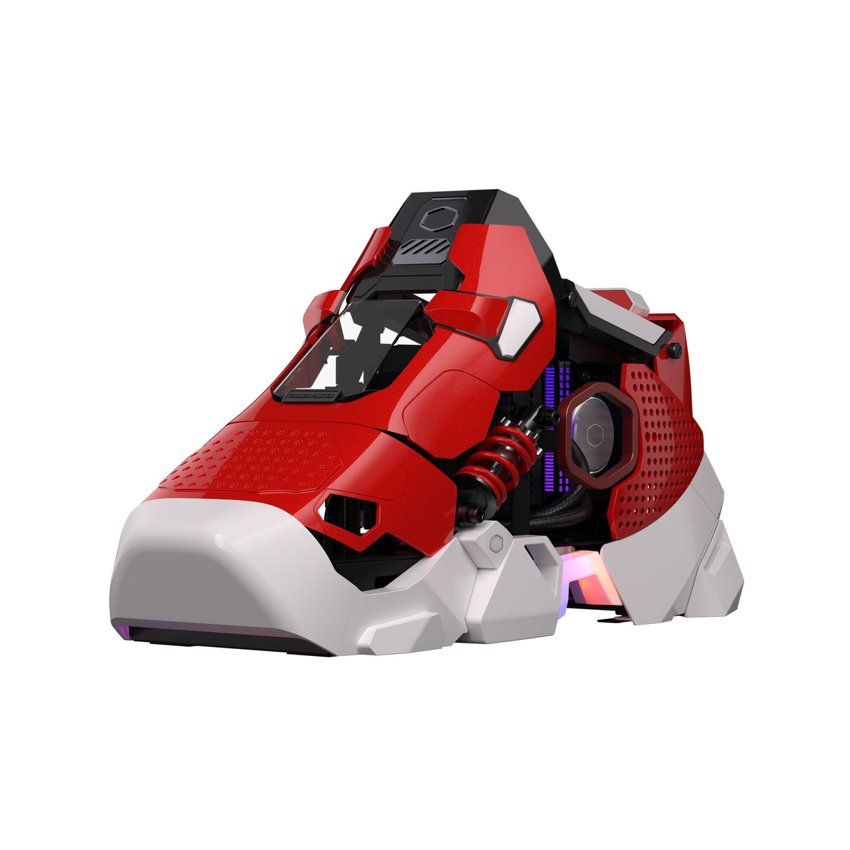 Pc Gaming Cooler Master Sneaker X Intel® Core I9 32 Gb Ddr5-Sdram 1 Tb Ssd Nvidia Geforce Rtx 4070 Windows 11 Pc Negro, Rojo, Blanco