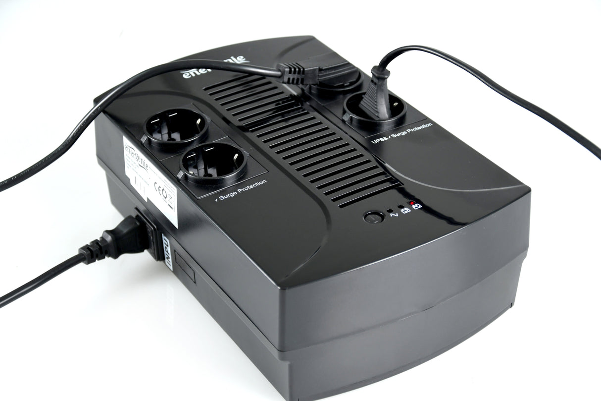 EAN 8716309076081 - EnerGenie EG-UPS-001 sistema de alimentación ininterrumpida (UPS) Línea interactiva 0,65 kVA 390 W 4 sali imagen 2