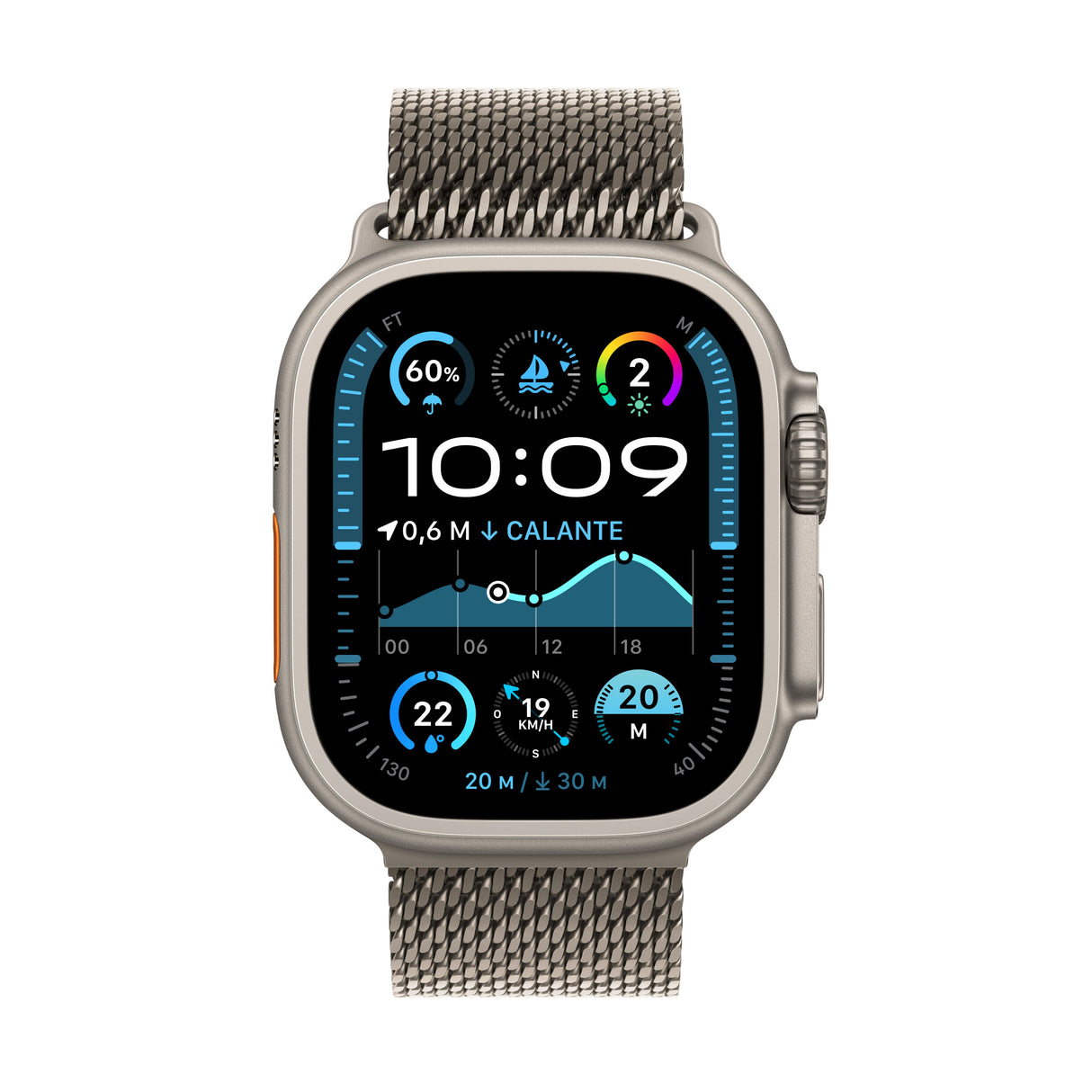 EAN 0195949583087 - Apple Watch Ultra 2 OLED 49 mm Digital 410 x 502 Pixeles Pantalla táctil 4G Titanio Wifi GPS (satélite) imagen 2