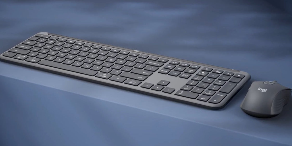EAN 5099206119314 - Logitech MK950 teclado Ratón incluido Oficina RF Wireless + Bluetooth QWERTY Nórdico Grafito imagen 1