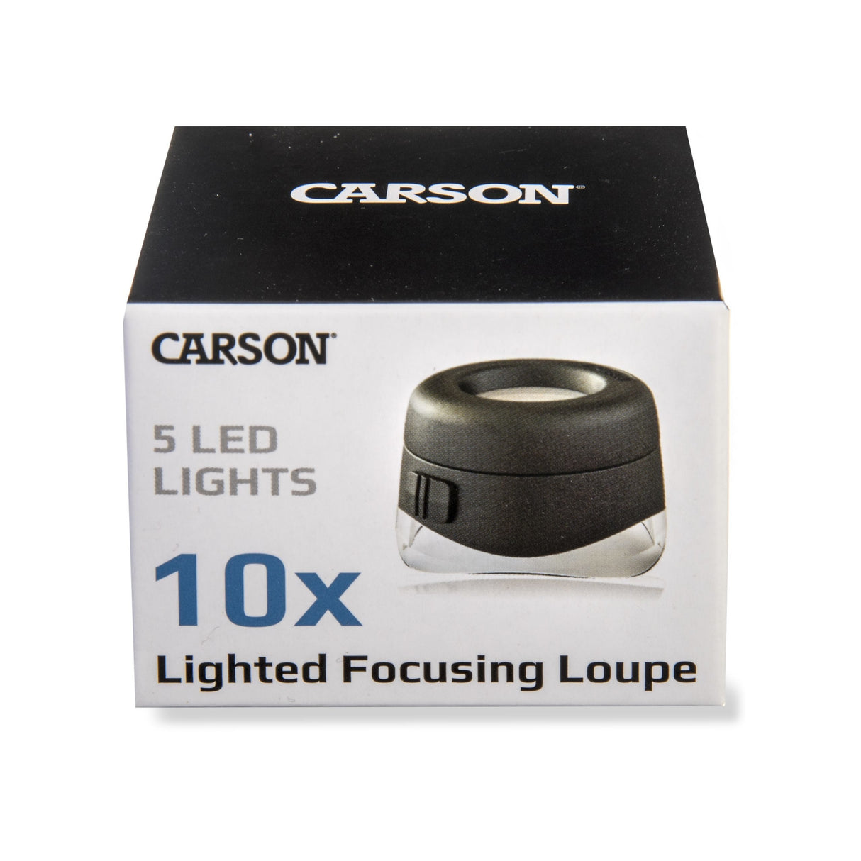 Carson Versalloupe Lente De Aumento Y Lupa 10x Negro