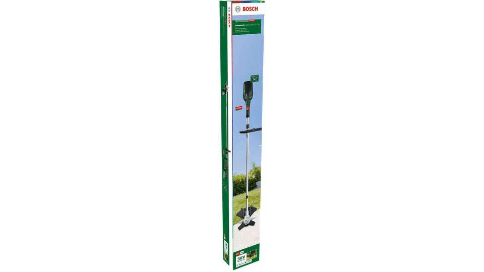 Bosch Desbrozador Inalámbrico Advanced Brushcut 36v-23-750 Solo, 36volt Verde/Negro, Sin Batería Ni Cargador, Power For All 06008c1k02
