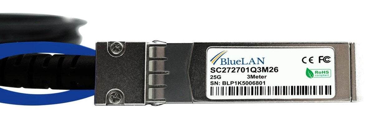 Cable De Fibra Óptica Blueoptics 10520 E Infiniband 1 M Sfp28 Negro