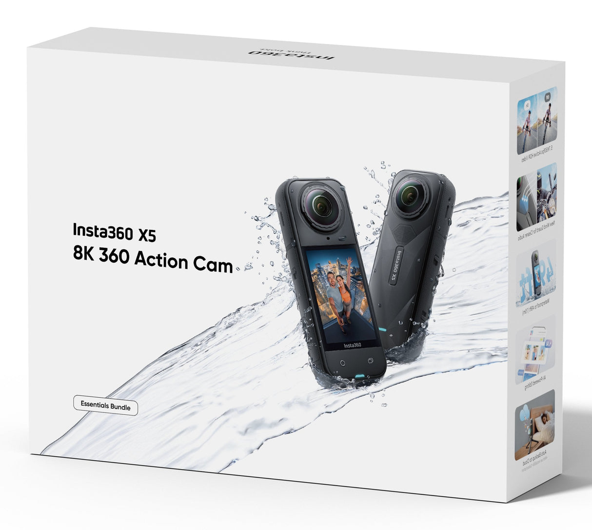 EAN 6977644761496 - Insta360 X5 Bundle cámara para deporte de acción 72 MP 8K Ultra HD 25,4 / 1,28 mm (1 / 1.28") Wifi 200 g imagen 7