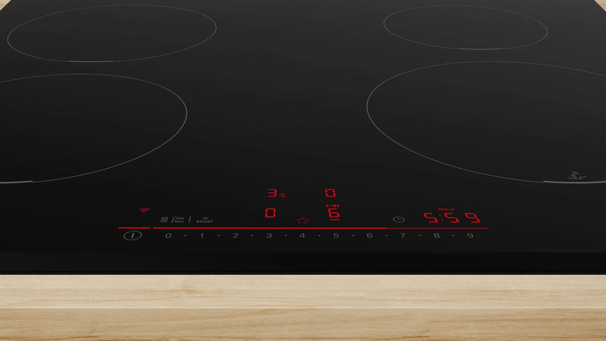 EAN 4242005393893 - Bosch Serie 6 PIE631HB1E hobs Negro Integrado 60 cm Con placa de inducción 4 zona(s) imagen 2