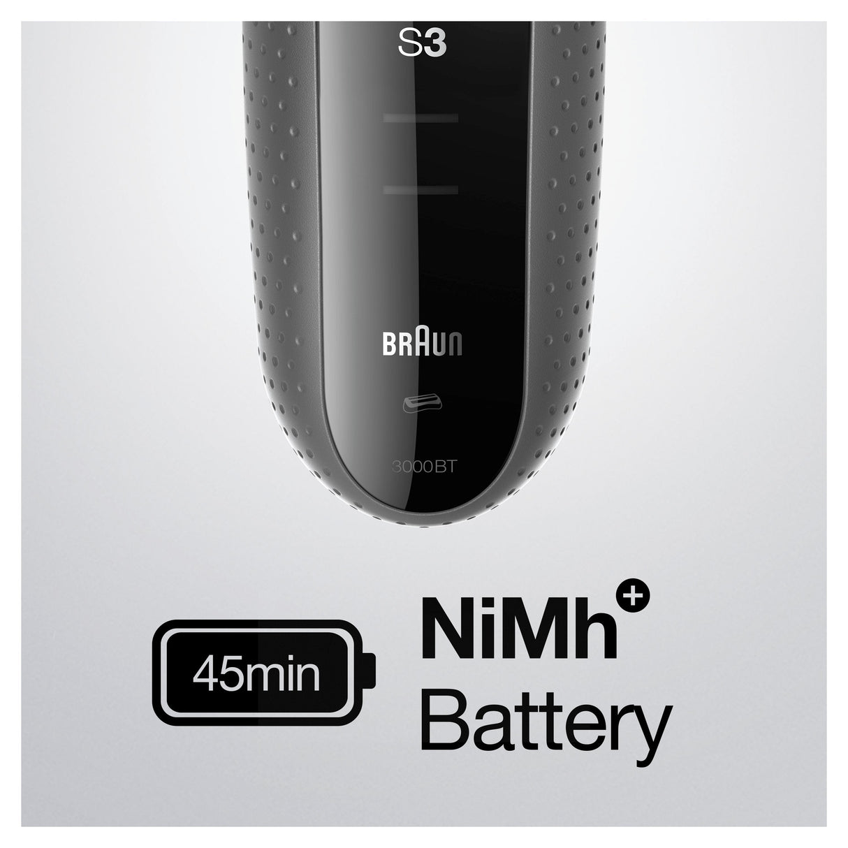 Braun Series 3 3000bt Máquina De Afeitar De Láminas Recortadora Gris