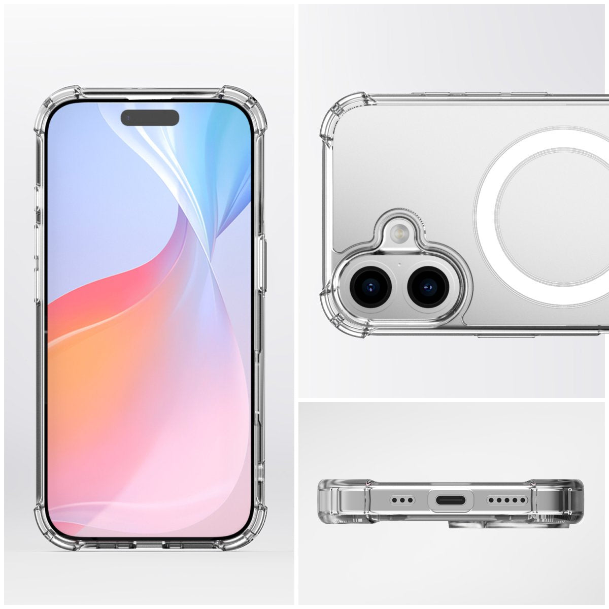 4smarts Hybrid Funda Ibiza Para Apple Iphone 16 Magsafe-Kompatibel