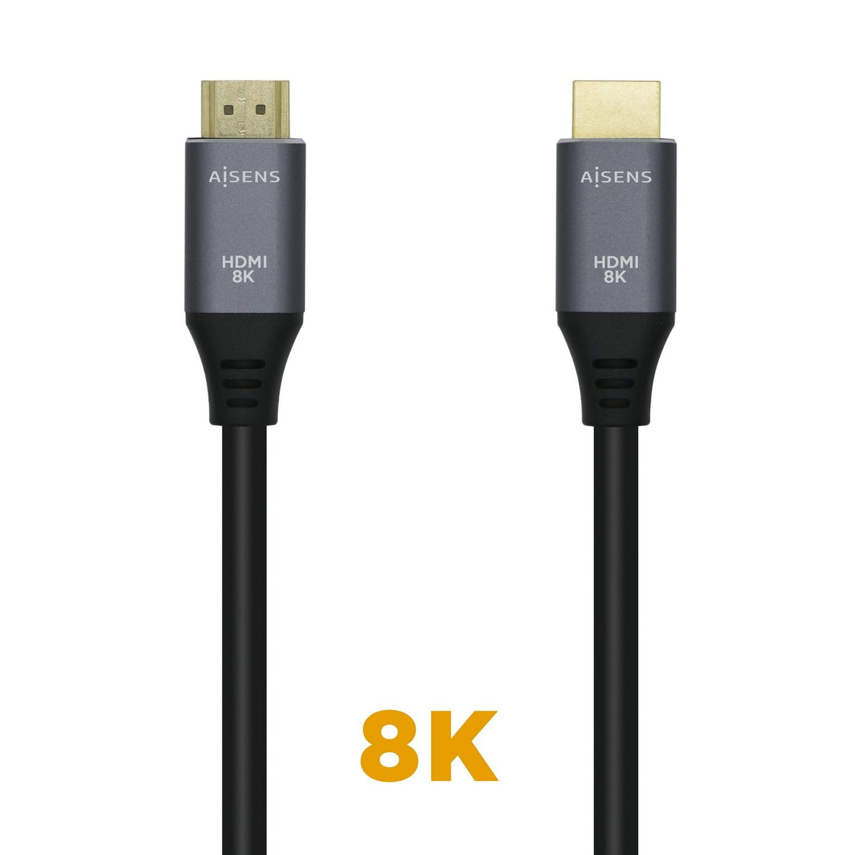Aisens Cable Hdmi V2.1 Ultra Alta Velocidad 8k@60hz 48gbps - A/M-A/M - 1m - Negro