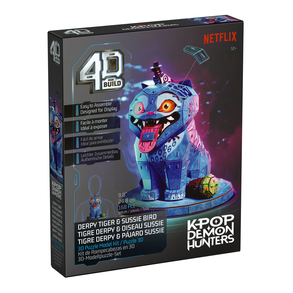 Spinmaster 4d Build - K-Pop Demon Hunters - Derpy Tiger Und Sussie Vogel 6077589