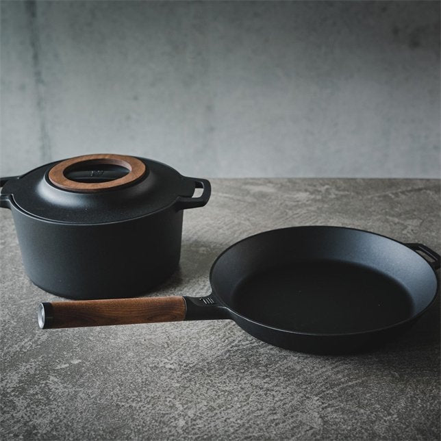 Sartén Fiskars Norte Hierro Fundido 24 Cm