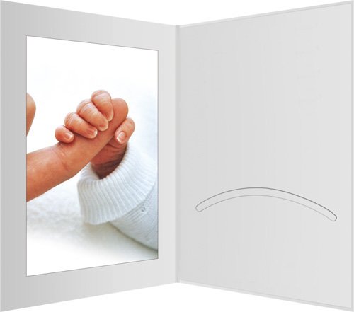 100 Daiber Portrafotos 13x18 Blanco Seda