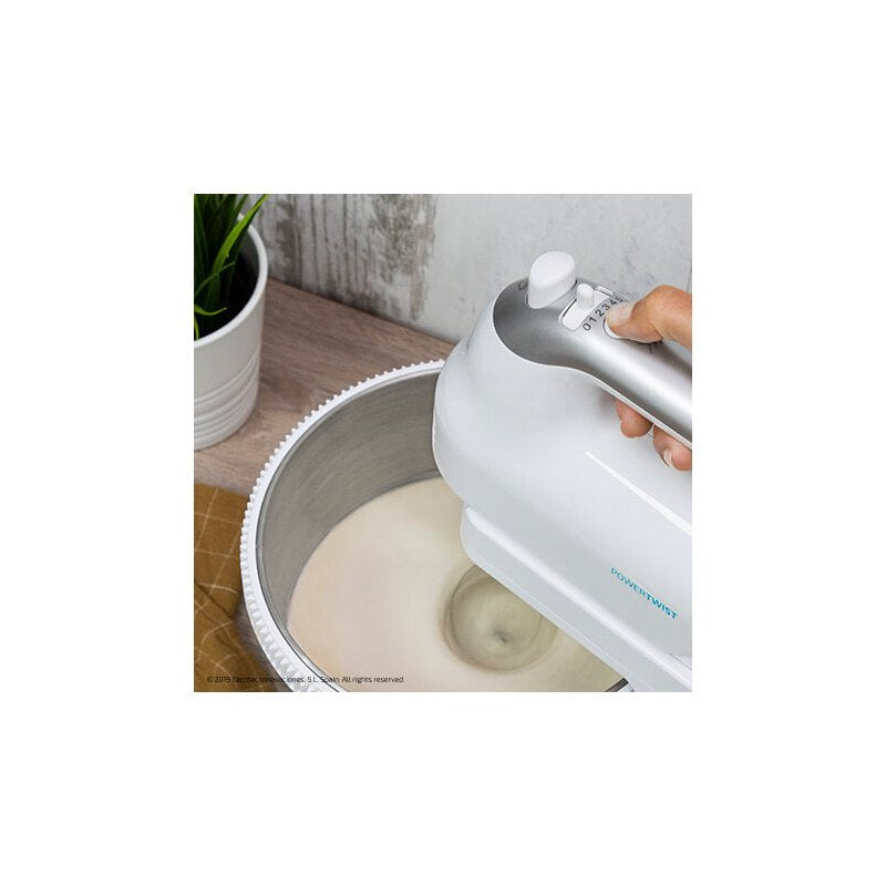 EAN 8435484041225 - Cecotec PowerTwist 500 Steel Batidora de varillas 500 W Plata, Blanco imagen 6