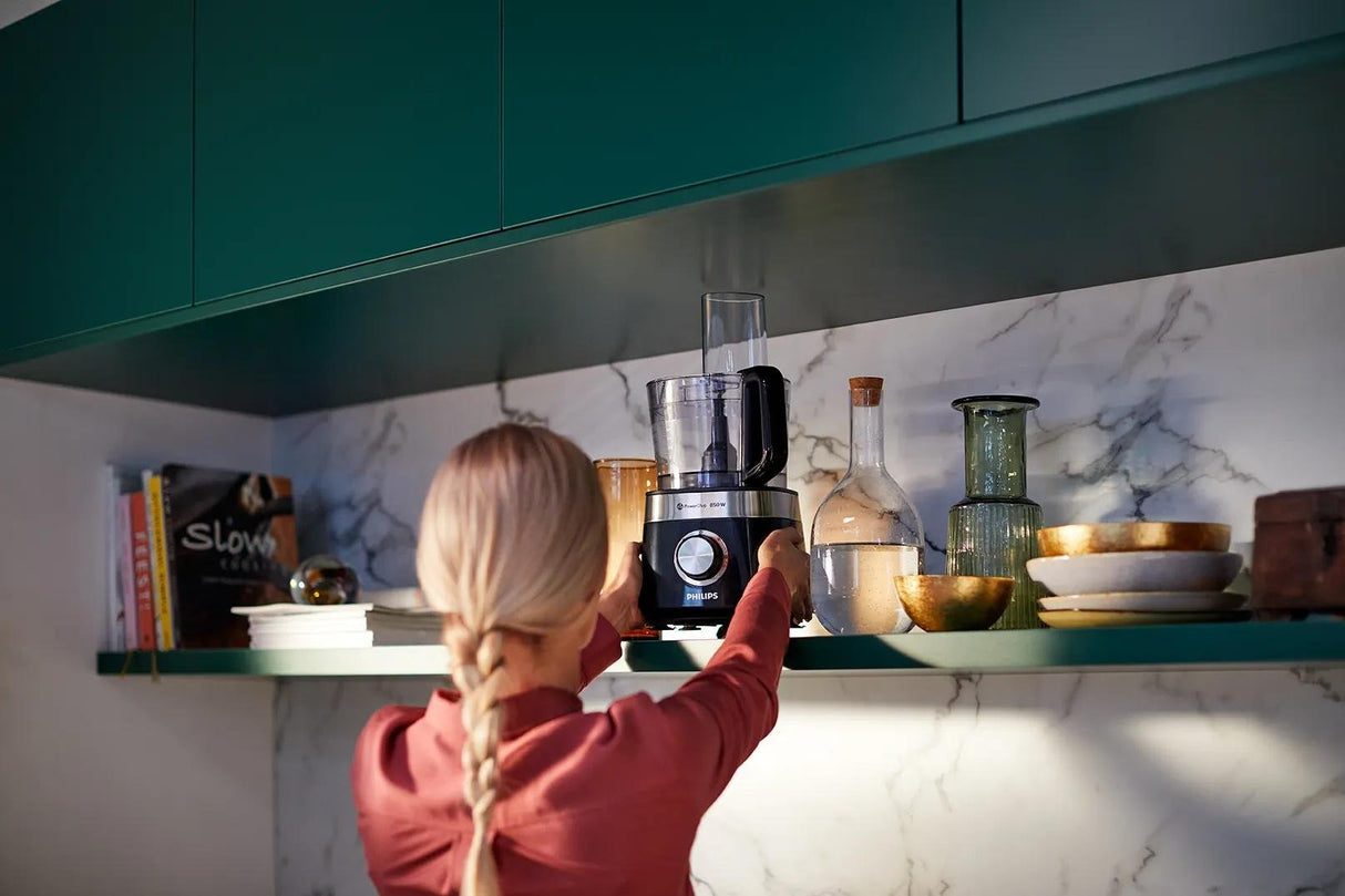 EAN 8710103908401 - Philips Viva Collection HR7530/10 robot de cocina 850 W 2,1 L Negro imagen 10