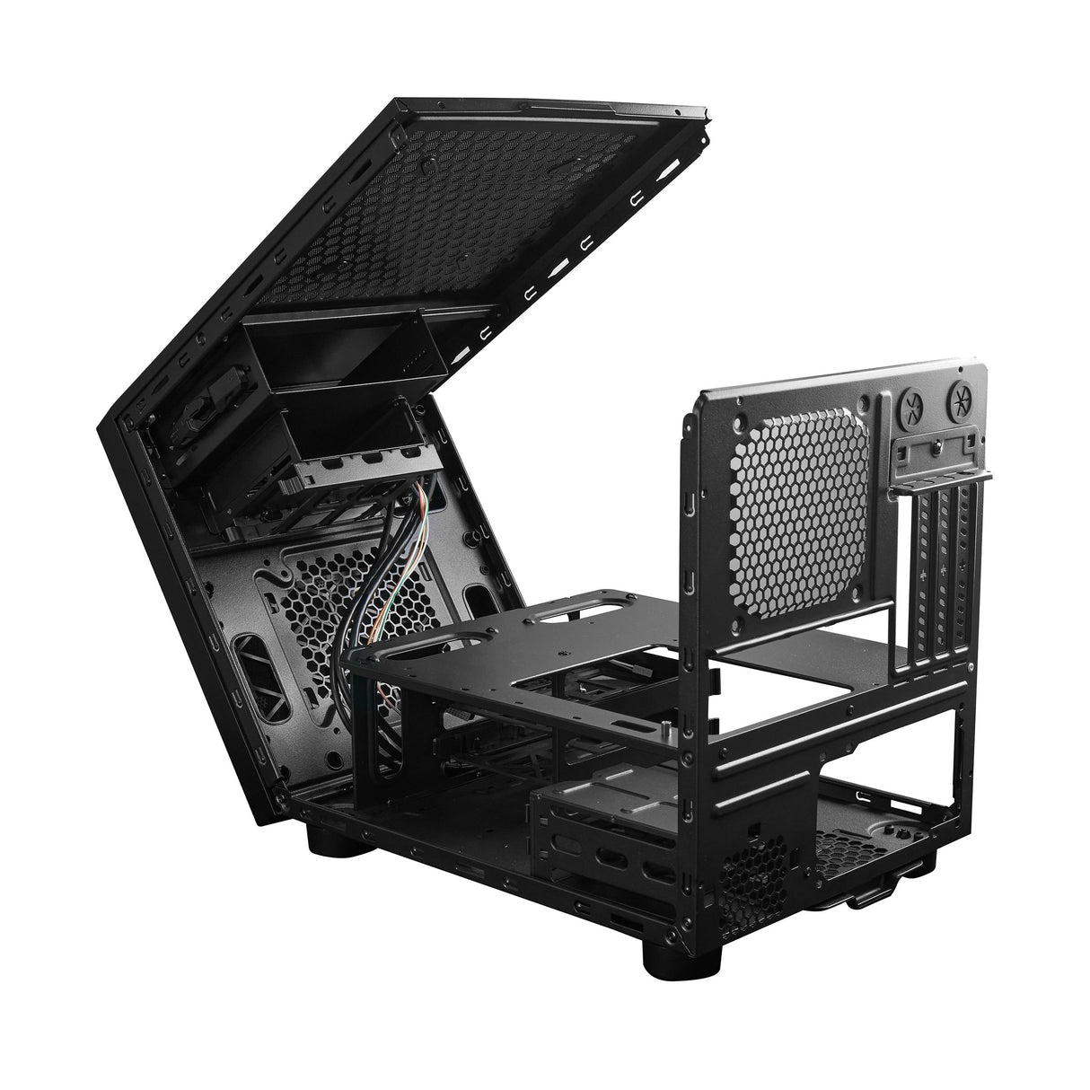 EAN 0753263077349 - Chieftec CI-02B-OP carcasa de ordenador Cubo Negro imagen 12