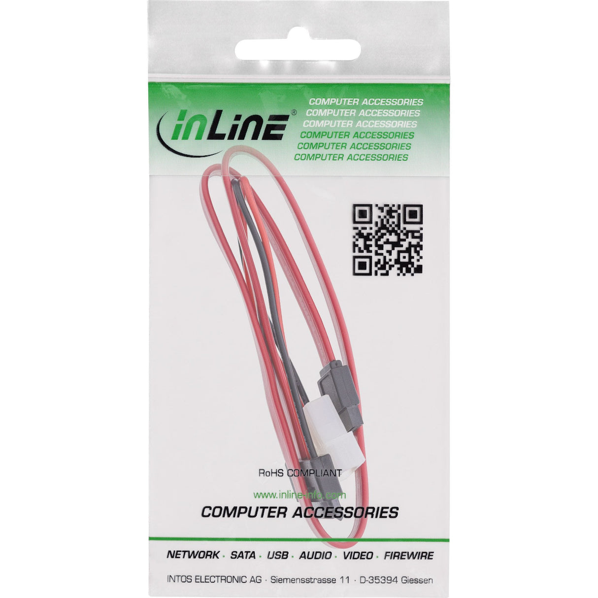 Cable Inline Slimline Sata 150 / 300 / 600 Slim 13 Pines A Sata + Alimentación 0,4m
