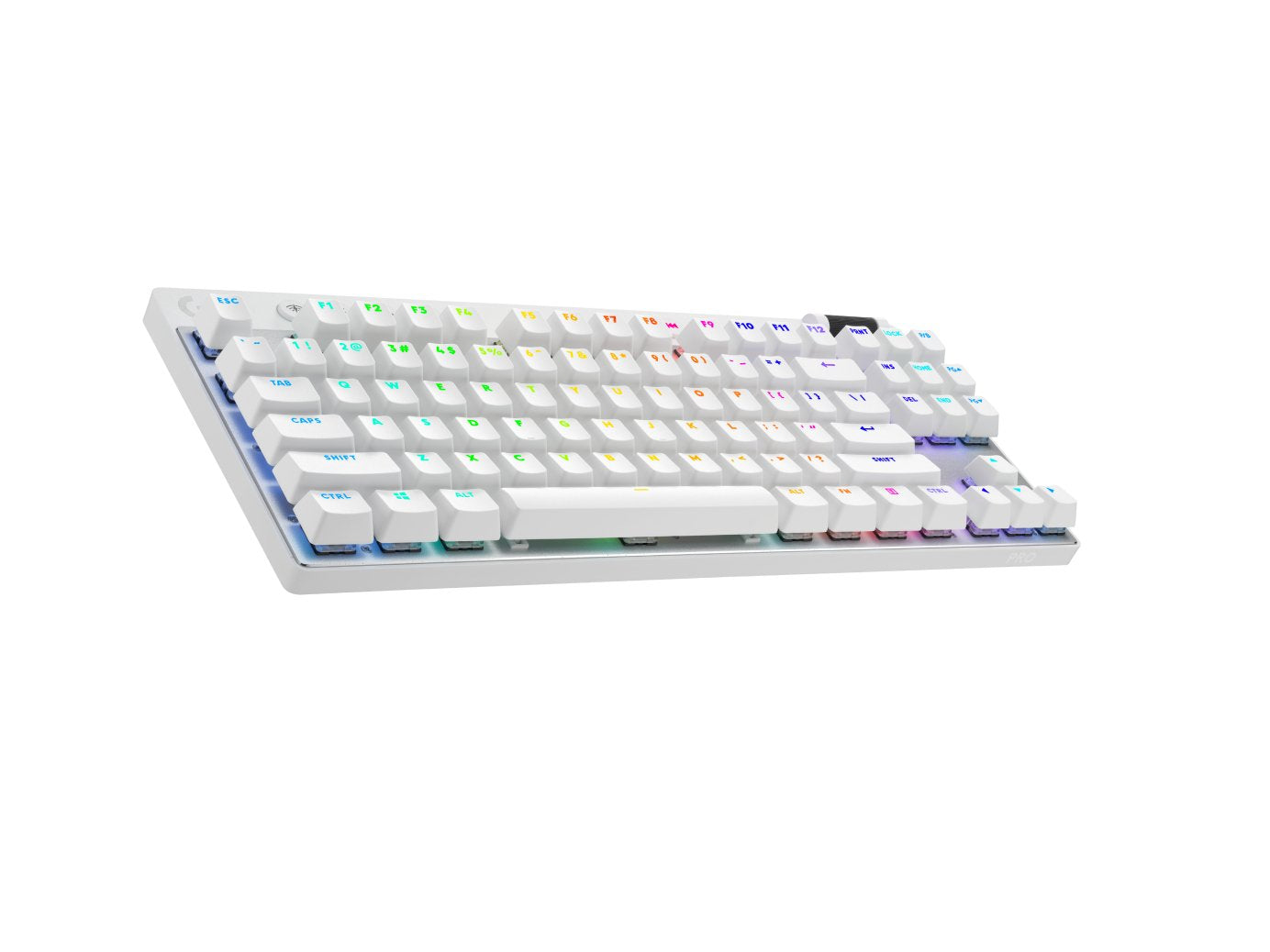 Teclado Ingles Logitech G Pro X Tkl Lightspeed Tactile Blanco