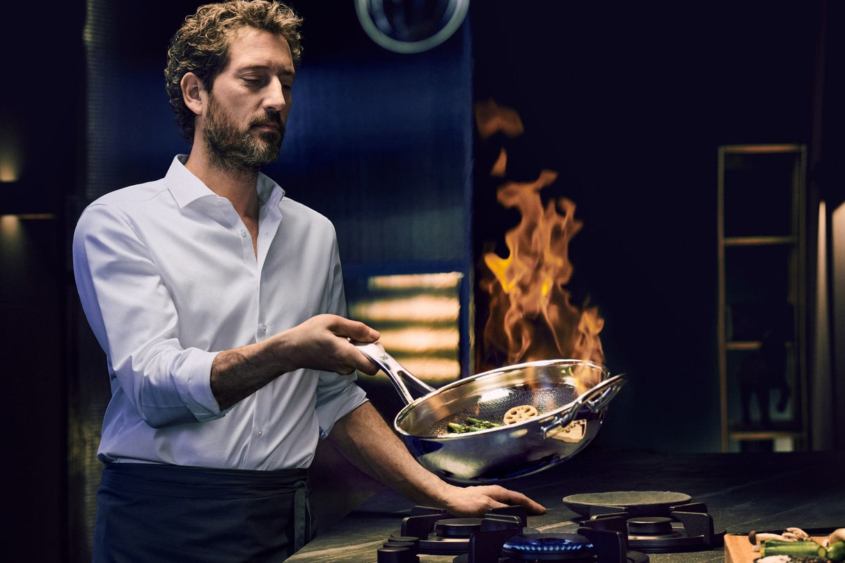 Wmf Profi Resist 17.5653.6411 Cacerola Sartén Para Wok/Sofrito Alrededor