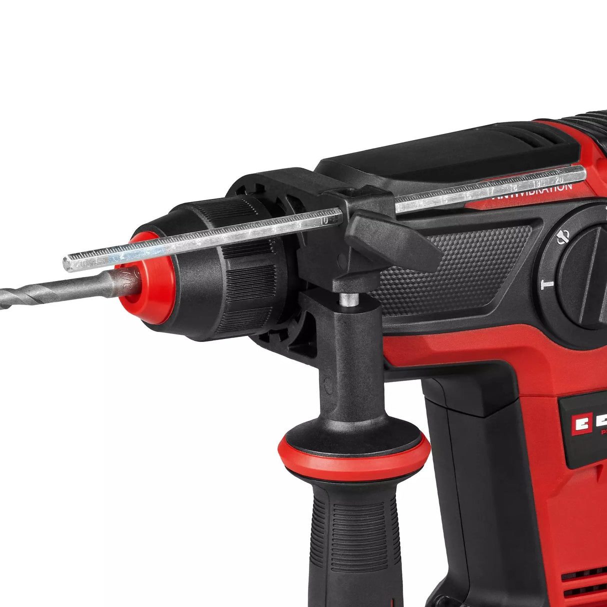 Taladro Einhell Percutor Inalámbrico Profesional Tp-Hd 18/28 Li Bl+4, 18 Voltios Rojo/Negro, Batería De Iones De Litio 3,0 Ah, Juego De Accesorios De 4 Piezas, Estuche Electrónico S 4514274
