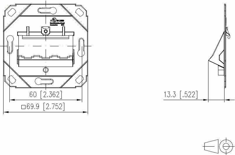 Btr Netcom 1309141200-E Toma De Corriente Plata
