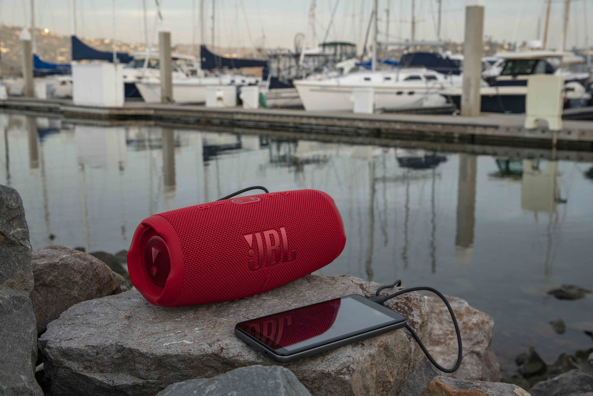 Jbl Altavoz Charge5 Rojo/Bluetooth/Ip67/Partyboost