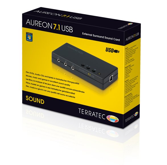 Tarjeta De Sonido Terratec Aureon 7.1 Usb Externo