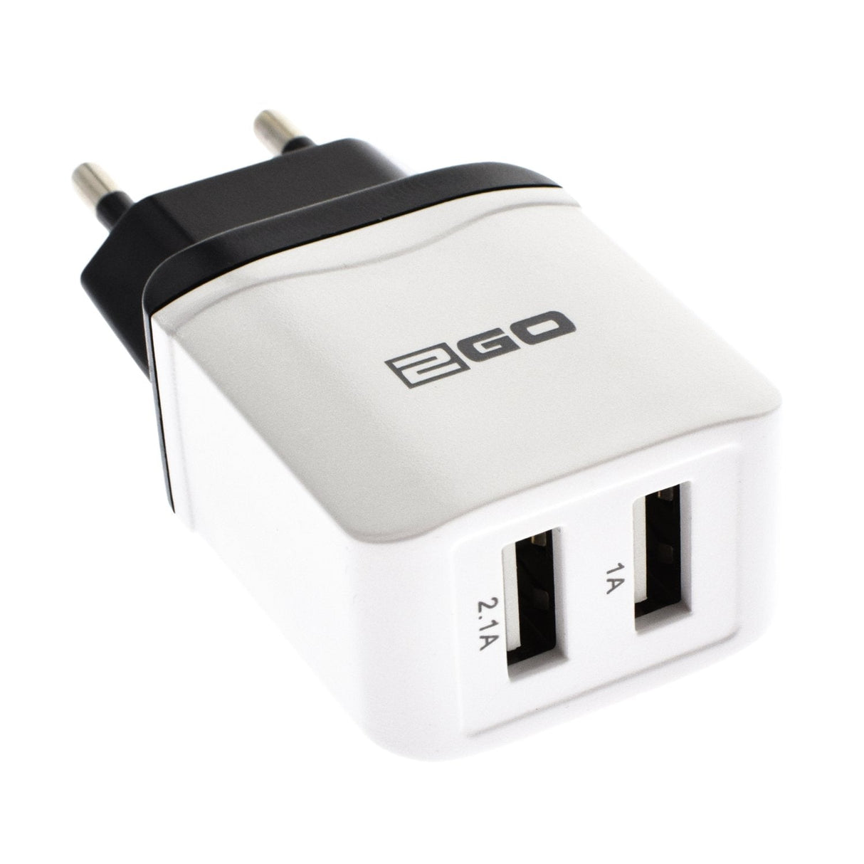 2go Cargador De Pared Usb 2go 100v-240v - Blanco