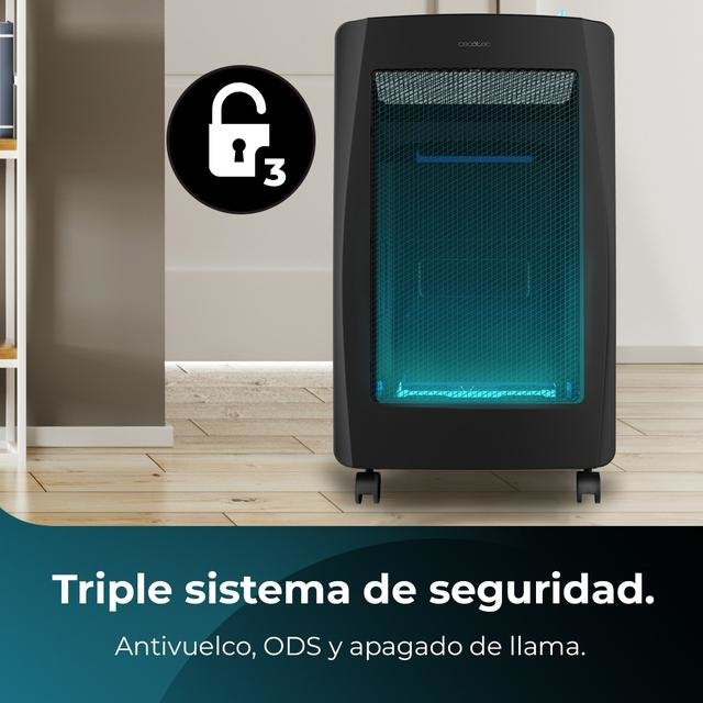 Estufa De Gas Cecotec Readywarm 4200 Blueflame Foldable