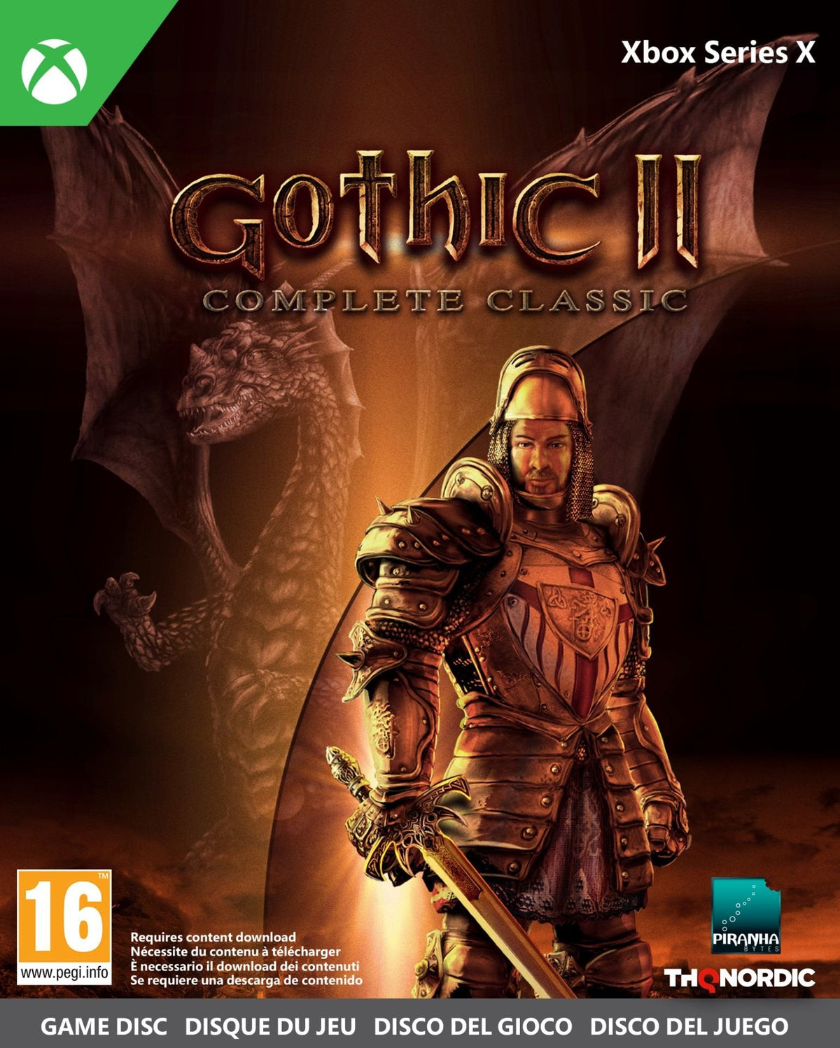 Juego Gothic 2 Classic Xbox Series X