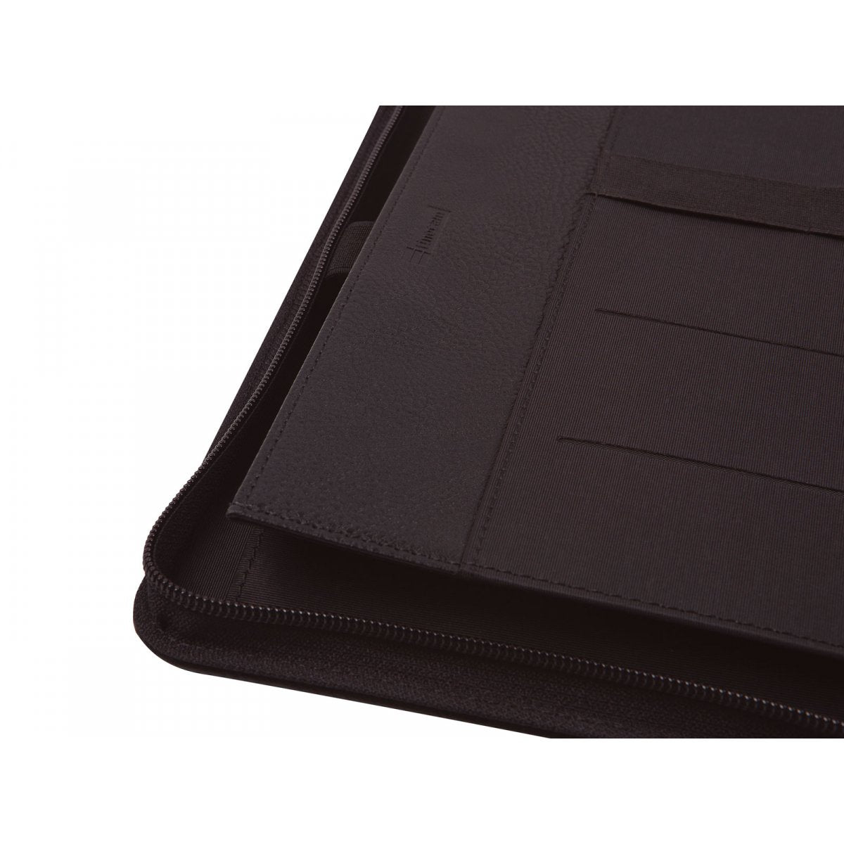 Finocam Portadocumentos Serie Focus C/Cremallera A4 Polipiel Negro