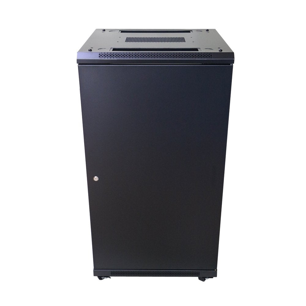 Armario Rack De Pie Extralink 27u 600x600 Negro