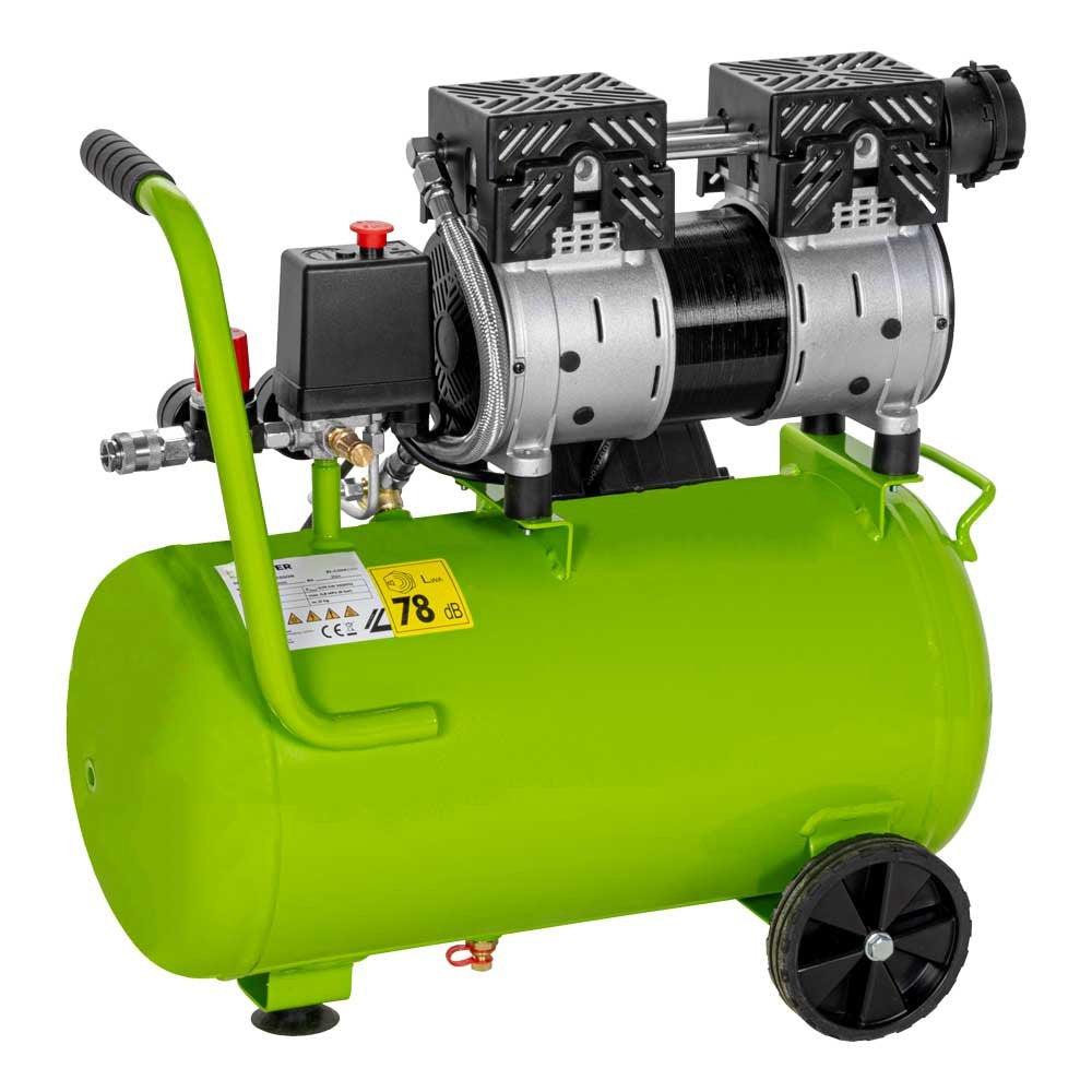 Zipper Zi-Com24si Compresor De Aire 750 W 126 L/Min Corriente Alterna