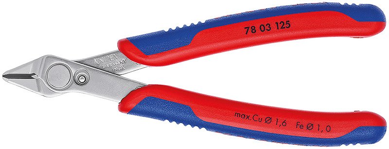 Alicate Knipex 78 03 125 Diagonal De Corte