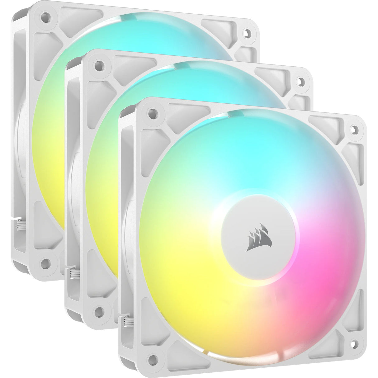 EAN 0840006684176 - Corsair RS120 ARGB Carcasa del ordenador Ventilador 12 cm Blanco 3 pieza(s) imagen 1