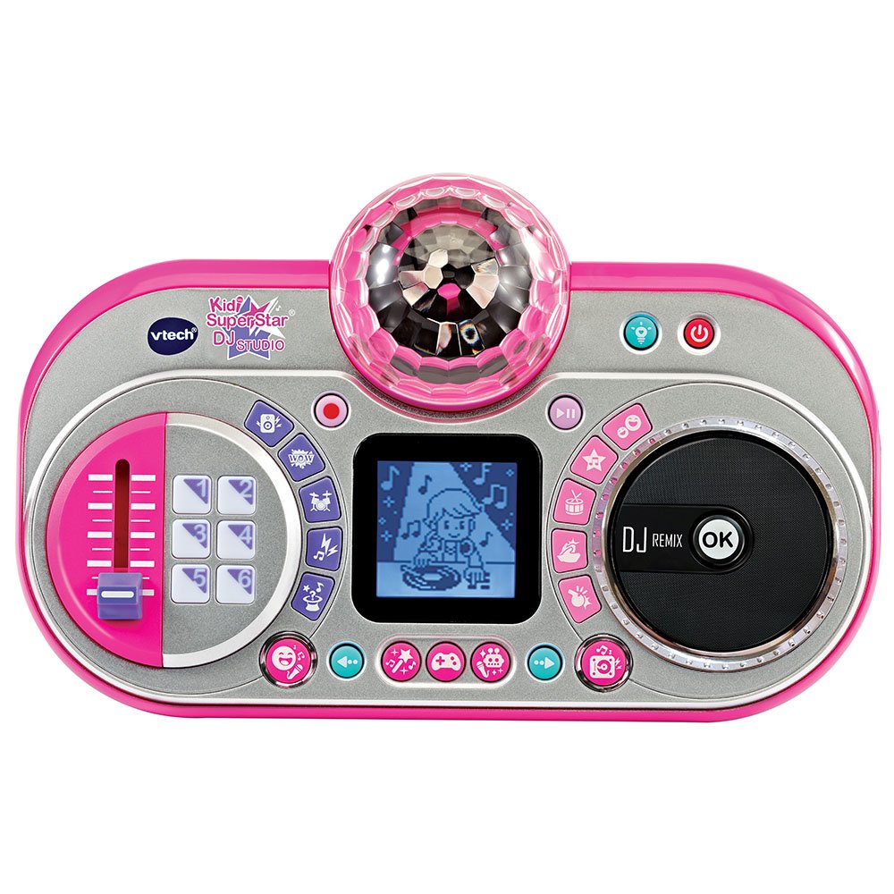 Micrófono Vtech Kidi Super Star Dj Studio Violeta/Rosa 80-531704