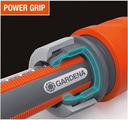 Manguera Gardena Comfort Flex 13 Mm (1/2 ") Negro / Naranja, 30 Metros
